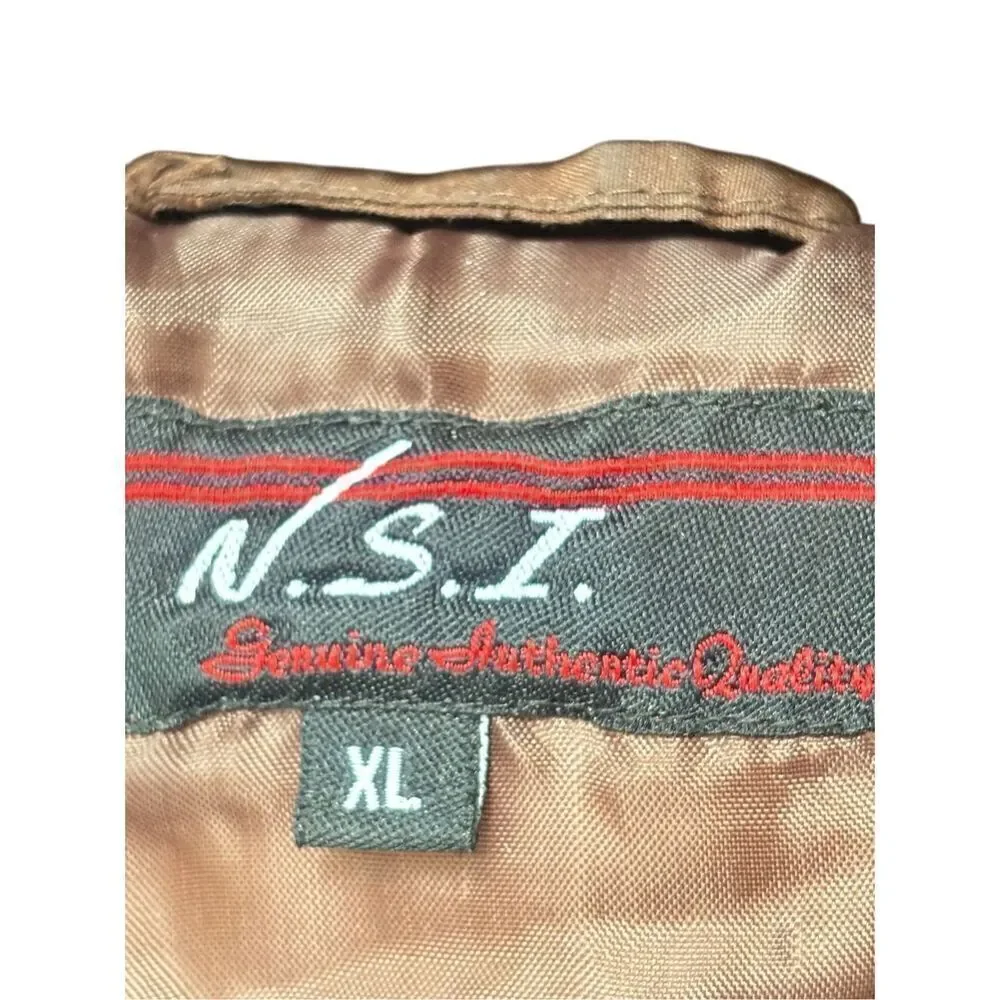 N.S.I Genuine authentic quality men’s puffer vest size XL